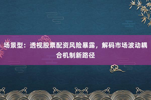 场景型：透视股票配资风险暴露，解码市场波动耦合机制新路径